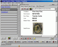 Stamp Organizer Deluxe 3.7 screenshot. Click to enlarge!