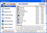 StartGuard Free Edition 2.0 screenshot. Click to enlarge!