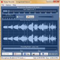 Steady Recorder 3.1.1 screenshot. Click to enlarge!