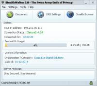StealthWalker 2.5.2 screenshot. Click to enlarge!