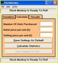StockMonkey 1.08 screenshot. Click to enlarge!
