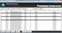 StrainControl Laboratory Manager 7.1.2 screenshot. Click to enlarge!