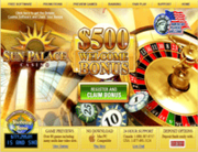Sun Palace Casino by Online Casino Extra 2.0 screenshot. Click to enlarge!