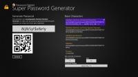 Super Password Generator for Windows 8 1.0.0.3 screenshot. Click to enlarge!