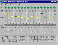 Sweet MIDI Player 2.7.2 screenshot. Click to enlarge!