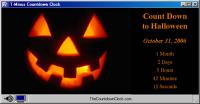 T-Minus Halloween Countdown 6.0 screenshot. Click to enlarge!