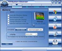 TZ System Cleanser for Windows 6.0.0.2 screenshot. Click to enlarge!