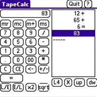 TapeCalc 0.04g screenshot. Click to enlarge!