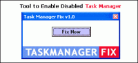 Task Manager Fix 1.0 screenshot. Click to enlarge!