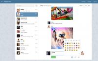 Telegram Desktop 1.1.7 screenshot. Click to enlarge!