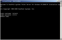 Telnet Server for Windows NT/2000/XP/2003 6.4 screenshot. Click to enlarge!