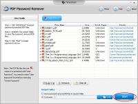 Tenorshare PDF Password Remover 1.0.0.1.1889 screenshot. Click to enlarge!