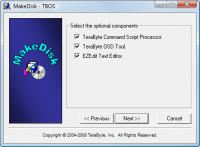 TeraByte OSD Tool Suite 1.47 screenshot. Click to enlarge!
