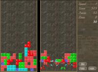 Tet-a-Tetris 2.0 screenshot. Click to enlarge!