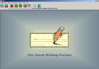 The Check Writing Partner 6.0 screenshot. Click to enlarge!
