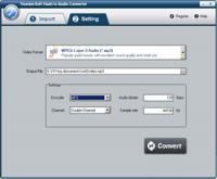 ThunderSoft Flash to Audio Converter 2.1.4 screenshot. Click to enlarge!