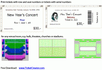 TicketCreator 5.12.1 screenshot. Click to enlarge!