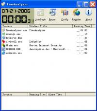 TimeAnalyzer - Time Tracking Tool 1.0 screenshot. Click to enlarge!