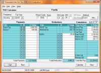 Timesaver: Calc for Tax 2013 9.0.7 screenshot. Click to enlarge!