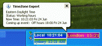 Timezone Expert  world time zone clock Gold Edtion 2.8.01 screenshot. Click to enlarge!