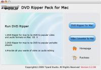 Tipard DVD Ripper Pack for Mac 4.0.12 screenshot. Click to enlarge!