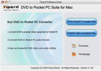 Tipard DVD to Pocket PC Suite for Mac 3.1.06 screenshot. Click to enlarge!