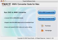 Tipard WMV Converter Suite for Mac 3.1.08 screenshot. Click to enlarge!