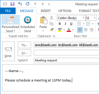 Topalt Mail Merge for Outlook 3.12.5207 screenshot. Click to enlarge!