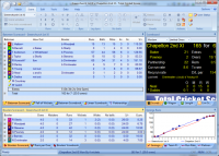 Total Cricket Scorer 8.0.03.02 screenshot. Click to enlarge!