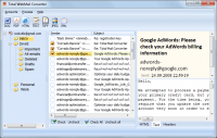 Total Webmail Converter 4.1.179 screenshot. Click to enlarge!