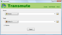 Transmute 2.70 screenshot. Click to enlarge!