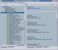 TreeLine 2.0.2 screenshot. Click to enlarge!