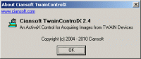 TwainControlX 3.0 screenshot. Click to enlarge!