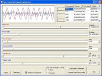 Two Channels Frequency Generator 1.0 screenshot. Click to enlarge!
