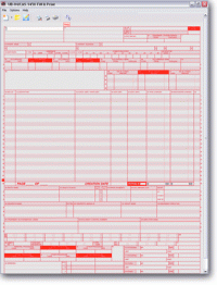 UB-04 Fill & Print NPI 1.4 screenshot. Click to enlarge!