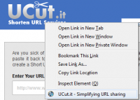 UCut.it for Firefox 1.3 screenshot. Click to enlarge!