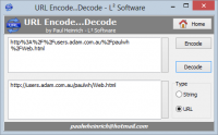 URLEnDecode 1.1.6.1 screenshot. Click to enlarge!