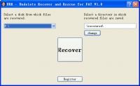 URR - Undelete Recover and Rescue for FAT 1.0 screenshot. Click to enlarge!