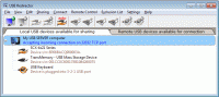 USB Redirector Client 6.7 screenshot. Click to enlarge!