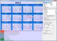 Ultimate Calendar Portable 1.8.1.1.1 screenshot. Click to enlarge!