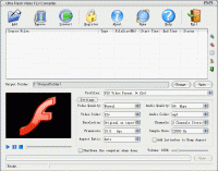 Ultra Flash Video FLV Converter 6.1.1208 screenshot. Click to enlarge!