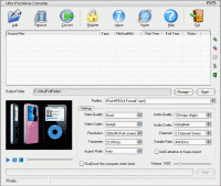 Ultra iPod Movie Converter 6.1.1208 screenshot. Click to enlarge!