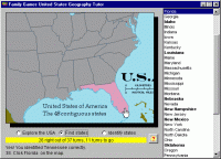 United States Geography Tutor 1.1.0 screenshot. Click to enlarge!