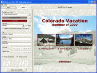 VCD Menu Lite 2.01 screenshot. Click to enlarge!