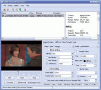 VOB to MP4 Converter Software 3.8.9 screenshot. Click to enlarge!