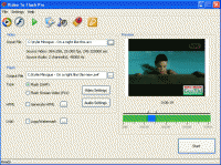 Video to Flash Converter PRO 6.5.19 screenshot. Click to enlarge!