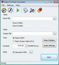 Video to Flash Converter 5.9.15 screenshot. Click to enlarge!