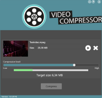VideoCompressor 2014 (1.1) screenshot. Click to enlarge!