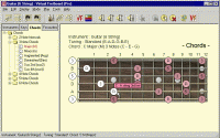 Virtual Fretboard for Guitar 1.00.06 screenshot. Click to enlarge!