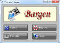 Vladovsoft Bargen 6.0.1 screenshot. Click to enlarge!